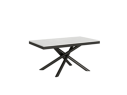 Mesa de Refeição ITAMOBY Famas Evolution (90x160/264 - Painéis em Melamina - Freixo Branco)