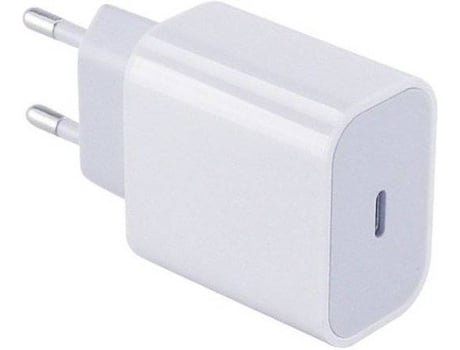 Carregador Fast Charge G4M para iPhone 13 Pro (20W - Type C - Branco)