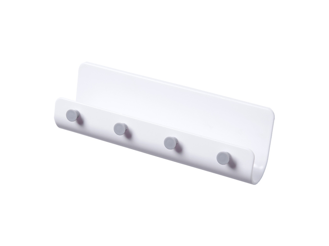 Chaveiro e Caixa de Correio Parede. em Metal Branco Tamanho 21, 5 X 7 BRILVIBERA