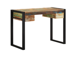 Desk, Desks Vidaxl Multicolor Madeira (110 X 50 X 77 Cm)