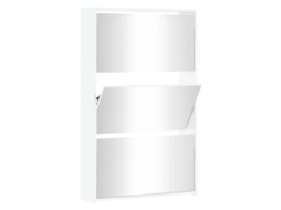 Shoe Cabinet, Shoe Cabinets Vidaxl Branco Madeira Processada (n/a)