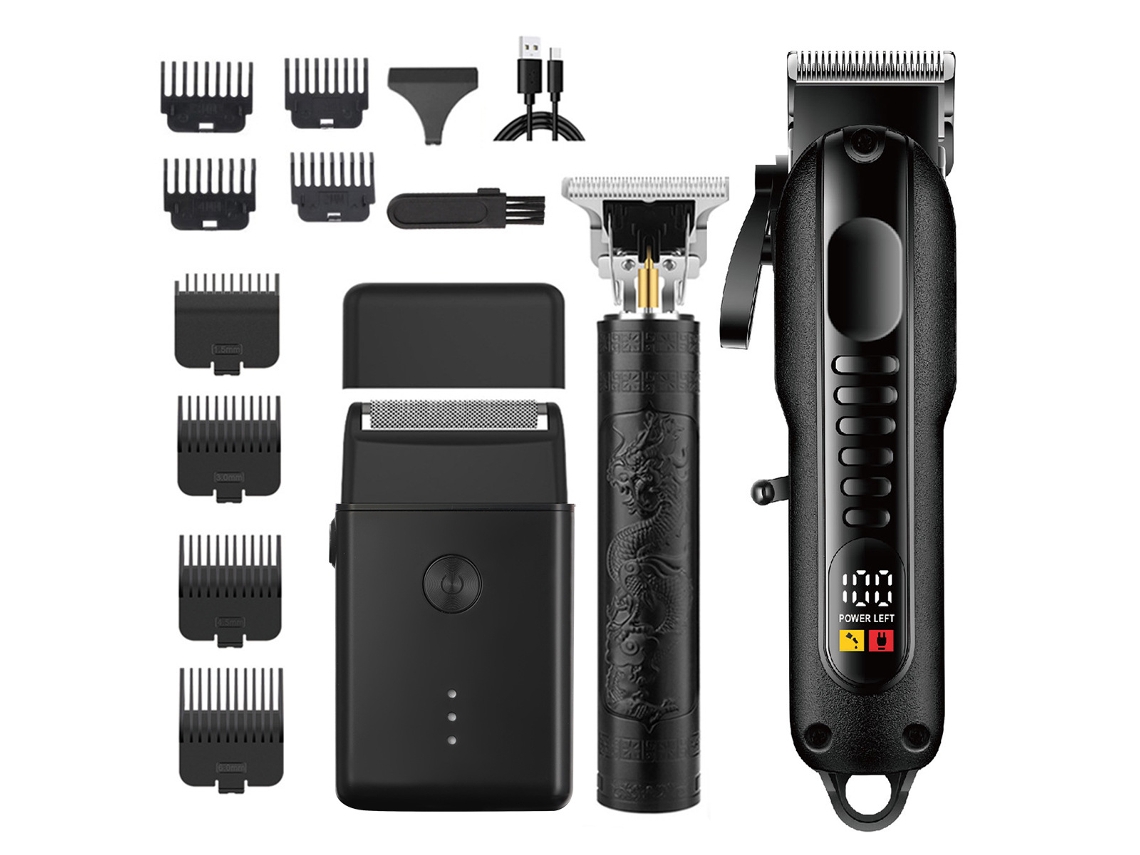 Máquina Cortar Cabelo Recarregavel HENTEN HOME Modelagem/barba 3in 1