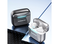 Monster Gt11 Fones De Ouvido Sem Fio True Wireless Bt5.0 Semi-intra-auriculares Som Hifi Preto