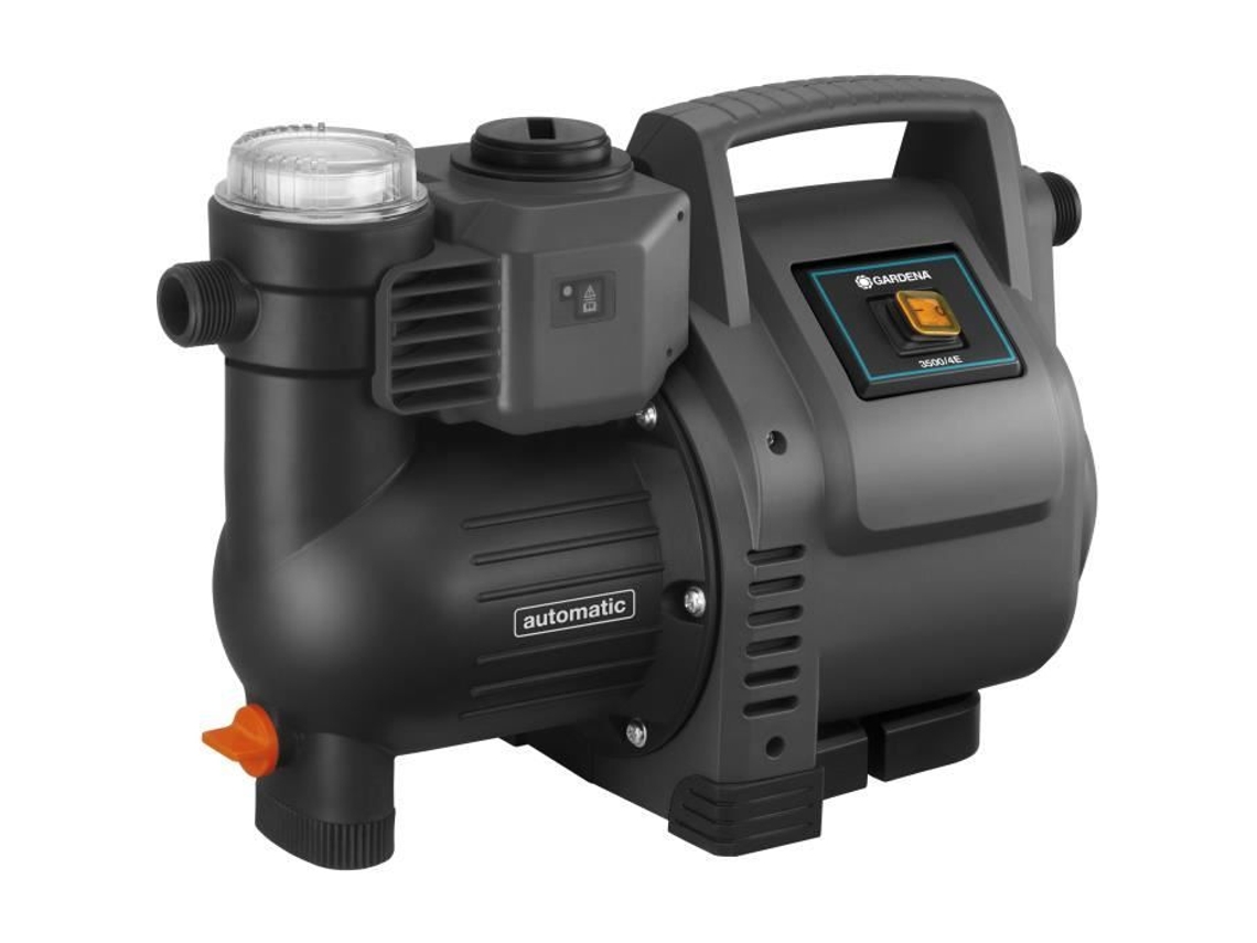 Bomba Automática Para Casa E Jardim Gardena 3500/4e 800w Caudal Máximo 3500l/h E Pressão Máxima 4bar Extensão De Garantia De 5 Anos (1757 20)