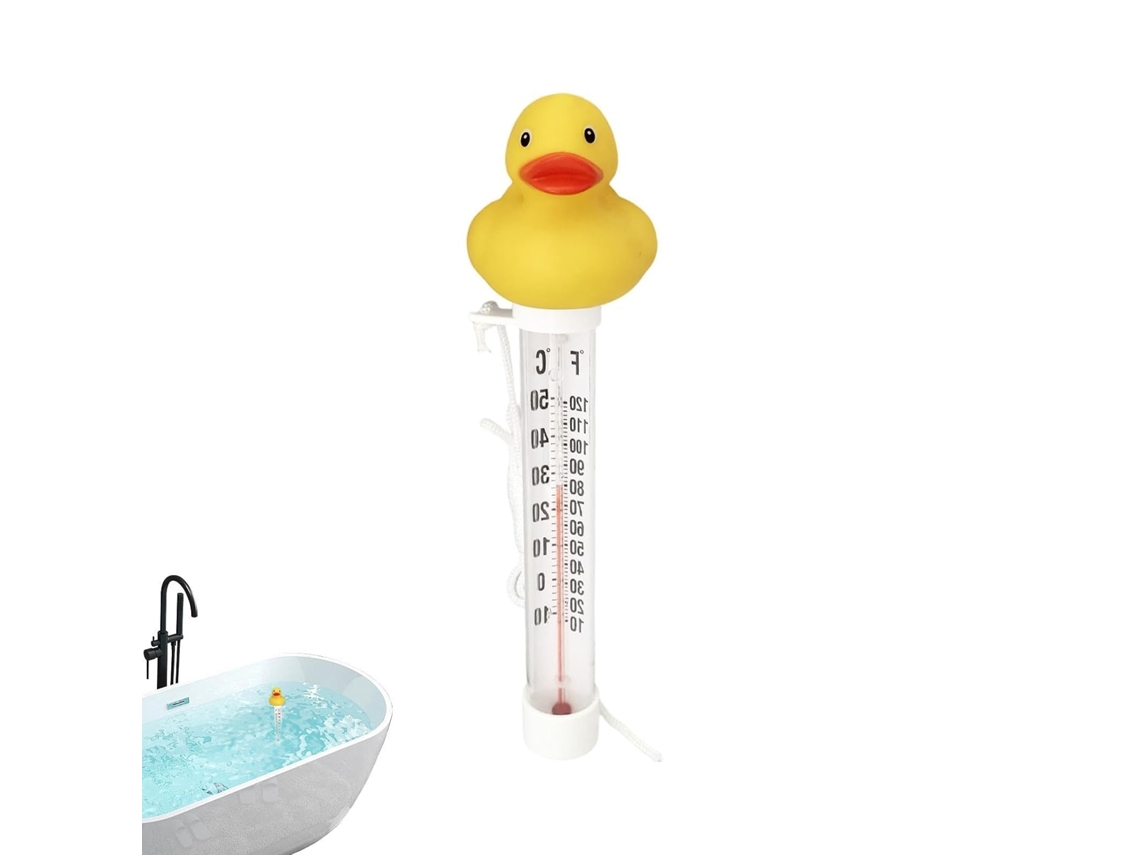 Termômetro Flutuante Preciso Para Piscinas Em Formato Padrão.