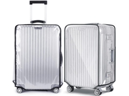 Conjunto de 2 Capas Transparentes em PVC BRILVIBERA para malas 28 polegadas