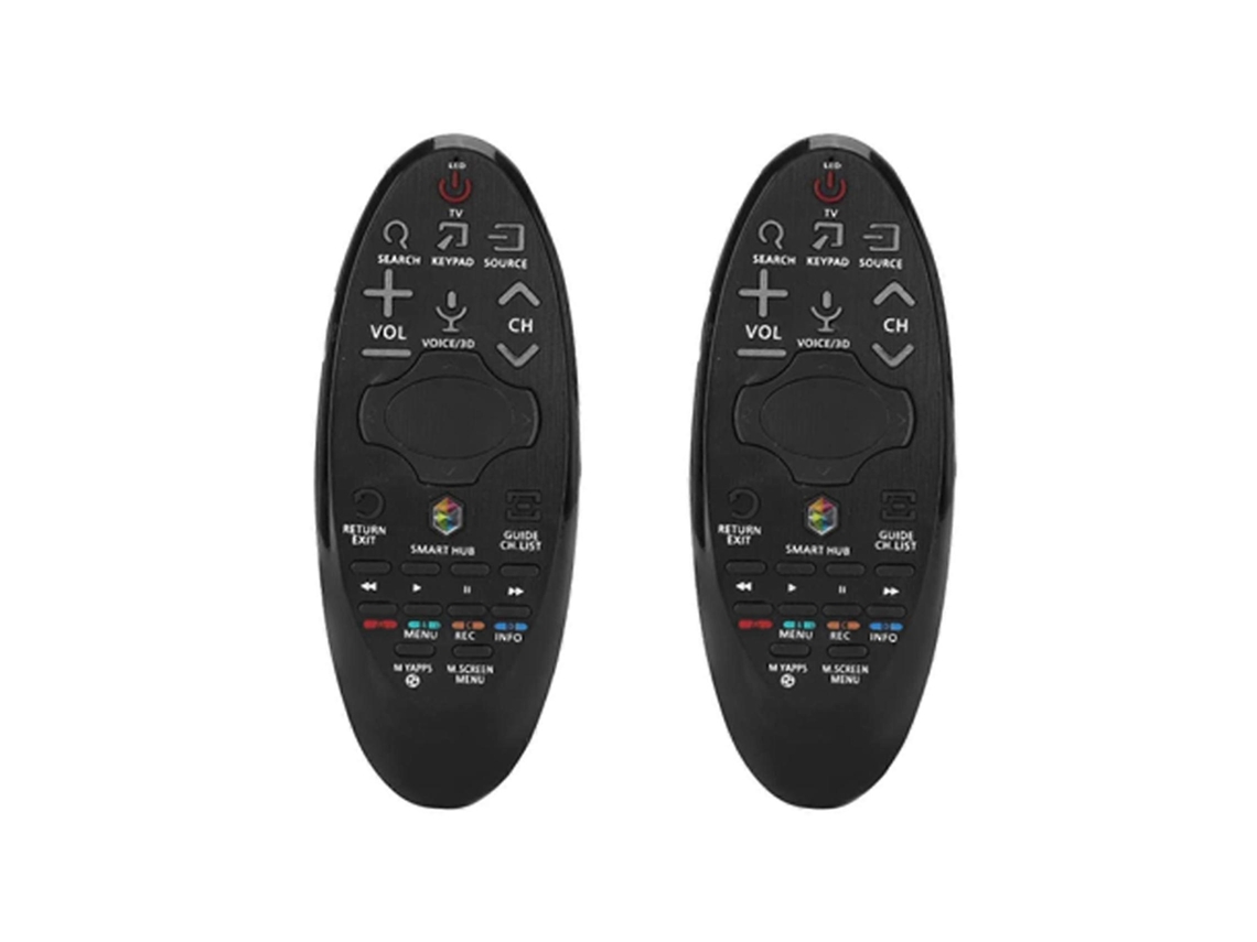2 Controles Remotos Universais 2 Em 1 Com Infravermelho Para Smart Tv Samsung Rbn59-01185f/bn59-01185d/bn94-07469a