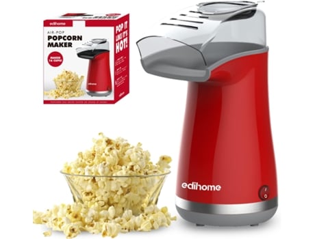 Máquina de Pipocas EDIHOME Vermelho