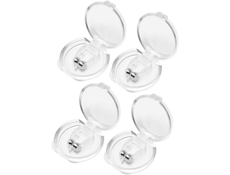 Pinça Nasal Magnética, 4 Peças Dispositivo Anti Ronco, Dispositivo Antirronco De Silicone Clipe Nasal Dulce Casa