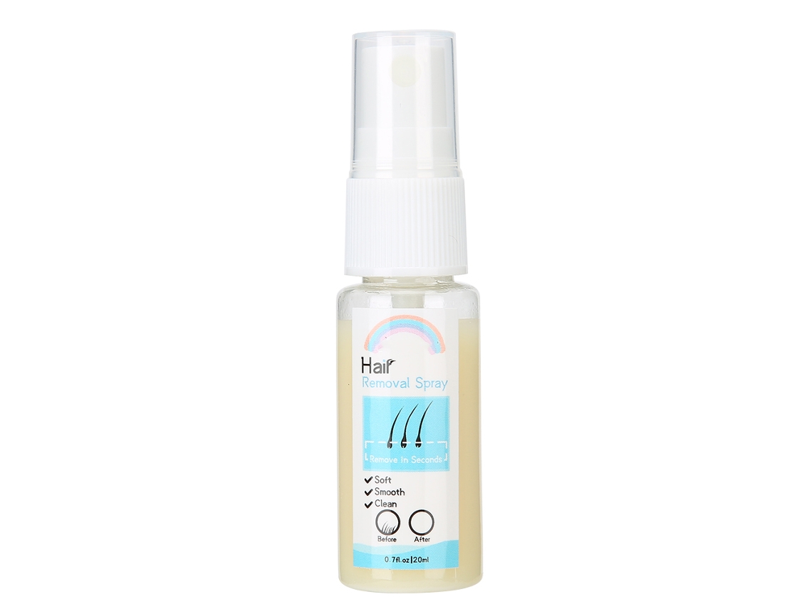 2026 spray Depilatorio Hidratante para Pelo Corporal, Piernas Y Axilas, Solución Depilatoria 20ml