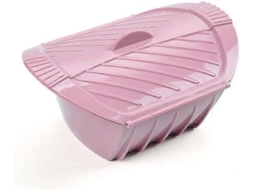 Tigela de Silicone para Cozinhar Peixe no Vapor, Própria para Micro ondas e com Tampa Cor: Grande AQUAFORGE