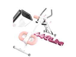 Máquina De Abdômen, Plástico Abs, 10,2 X 5,7 X 3,9 Polegadas, 1,5 Lbs, Resistência Ajustável, Treinamento De Força