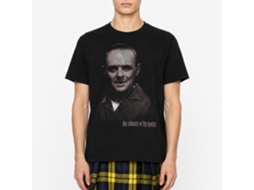 Rockinstone Silence Of The Lambs Movie H.lecter Black Adult T-shirt Size:s