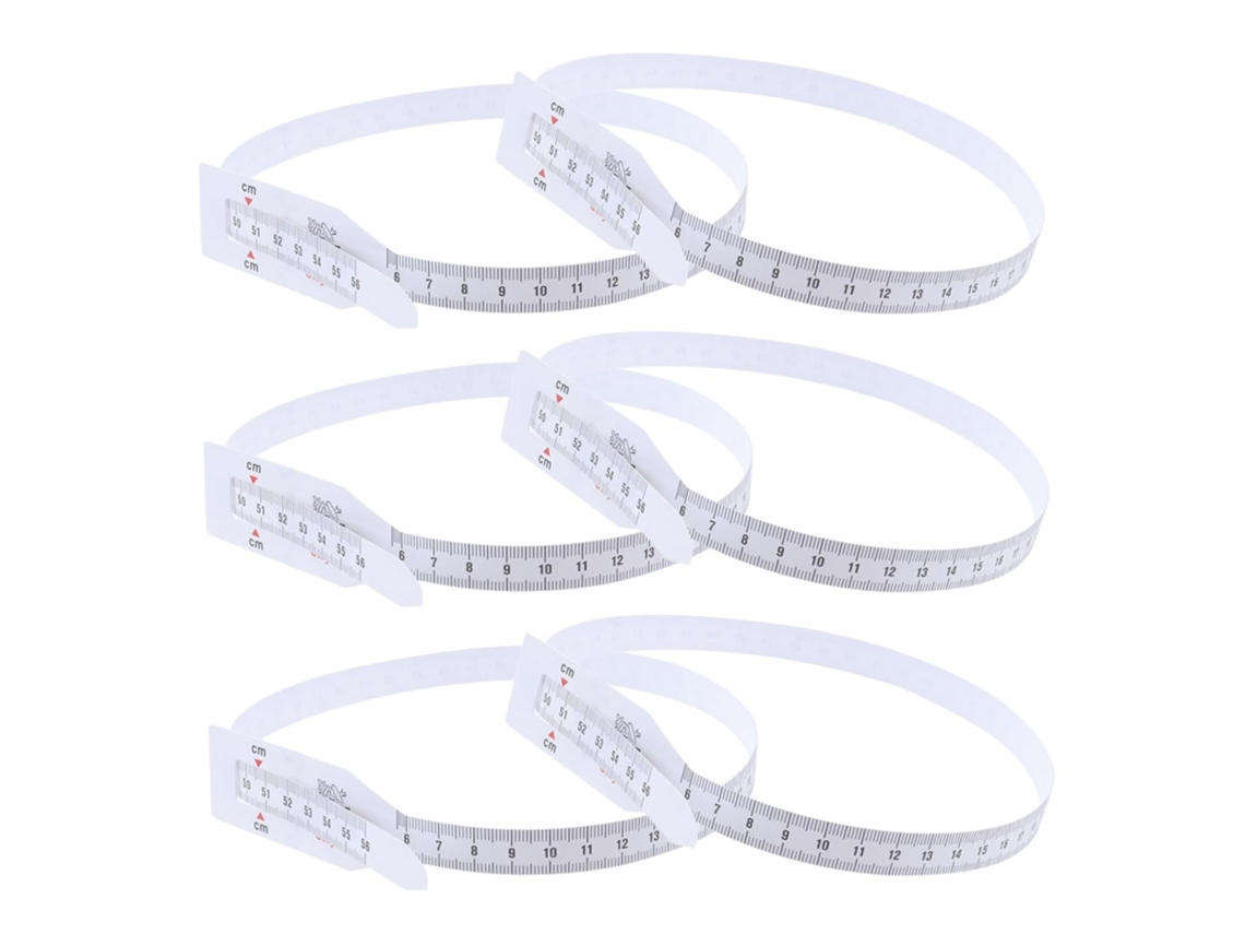 Lurelia Fita Para Bebé Para Bebé Flexível Portátil Leve 6 Unidades 56cm Para Medição De Cabeça, Tórax E Cintura