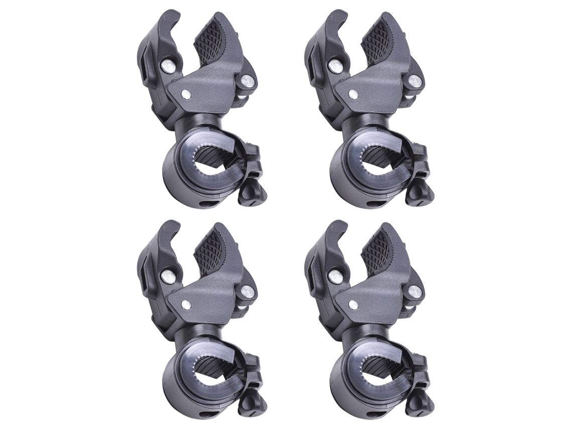 Conjunto De 4 Suportes Para Bengala E Muletas Com Rotação 90/360 Graus, Acessórios Cadeira Rodas, Suporte Bicicleta Scooter.-aquaforge