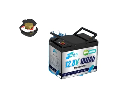 Bateria De Lítio Lifepo4, Capacidade De 100ah, Bms Integrado,12v 100ah Oem