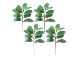 Laxiscreed Conjunto De 4 Plantas Artificiais Nórdicas Para Decoração Em Sacos Plásticos