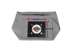 Sacos de pano para aspirador de pó, saco de papel lavável para tefal tw5243ra rowenta zr0032 zr0039 ro2052 ro2033 ro2113