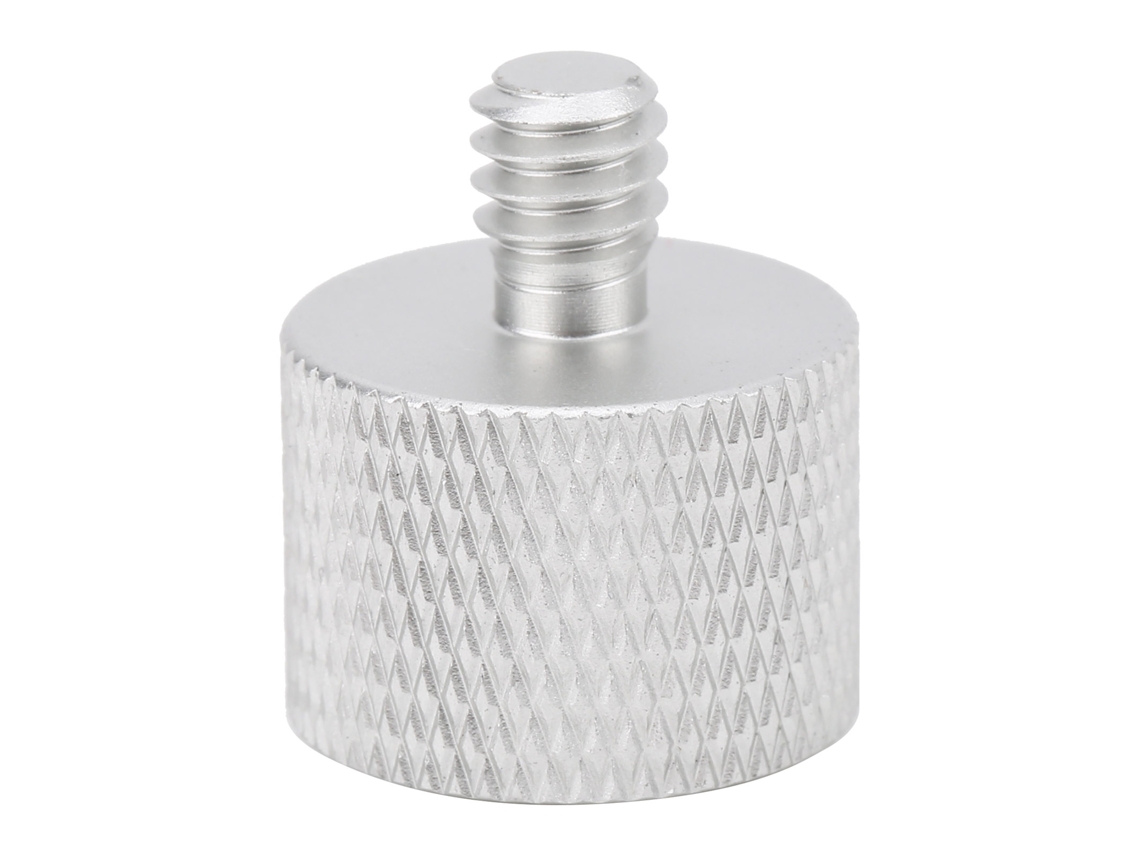 Adaptador De Parafuso Fêmea 5/8 Para Macho 1/4 Para Microfone E Tripé