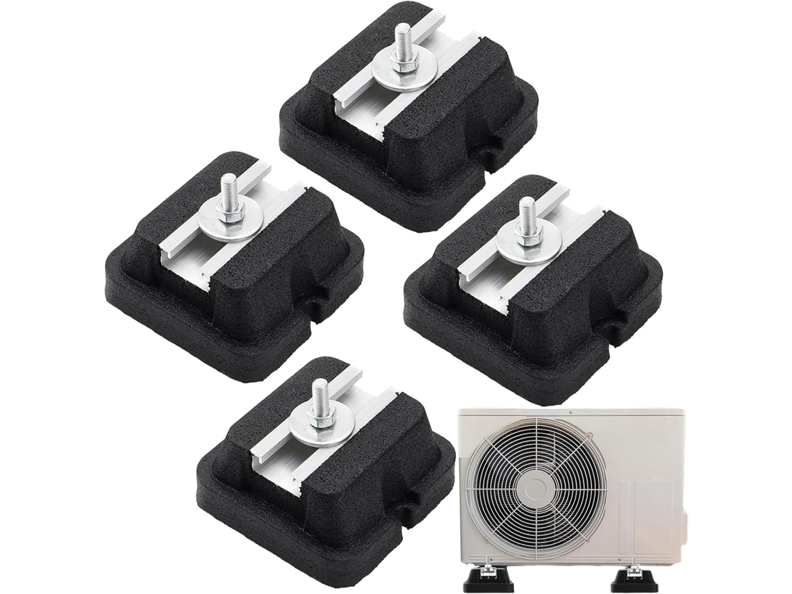 Pacote Com 4 Almofadas De Suporte Antivibração Para Cargas.