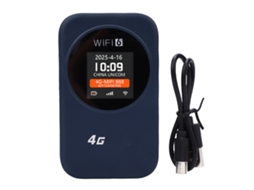 Roteador Sem Fio Portátil Hotspot Móvel Wifi 4g Lte 300mbps Desbloqueado 10 Dispositivos