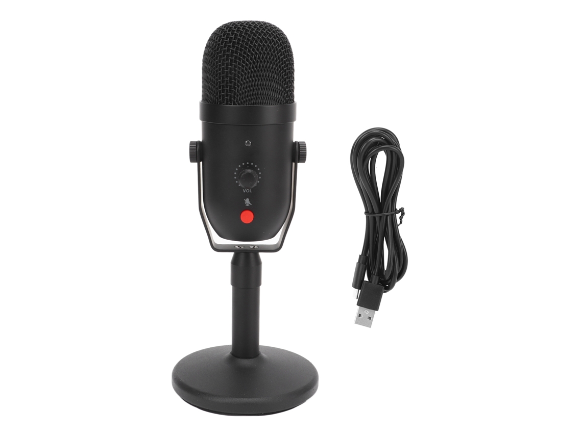 2026 micrófono Condensador Usb com Redução Inteligente de Ruído Cardioide para Gaming, Podcast e Gravação