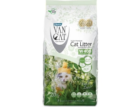 Areia para Gato W405 VANCAT (Quantidade: 20 kg)