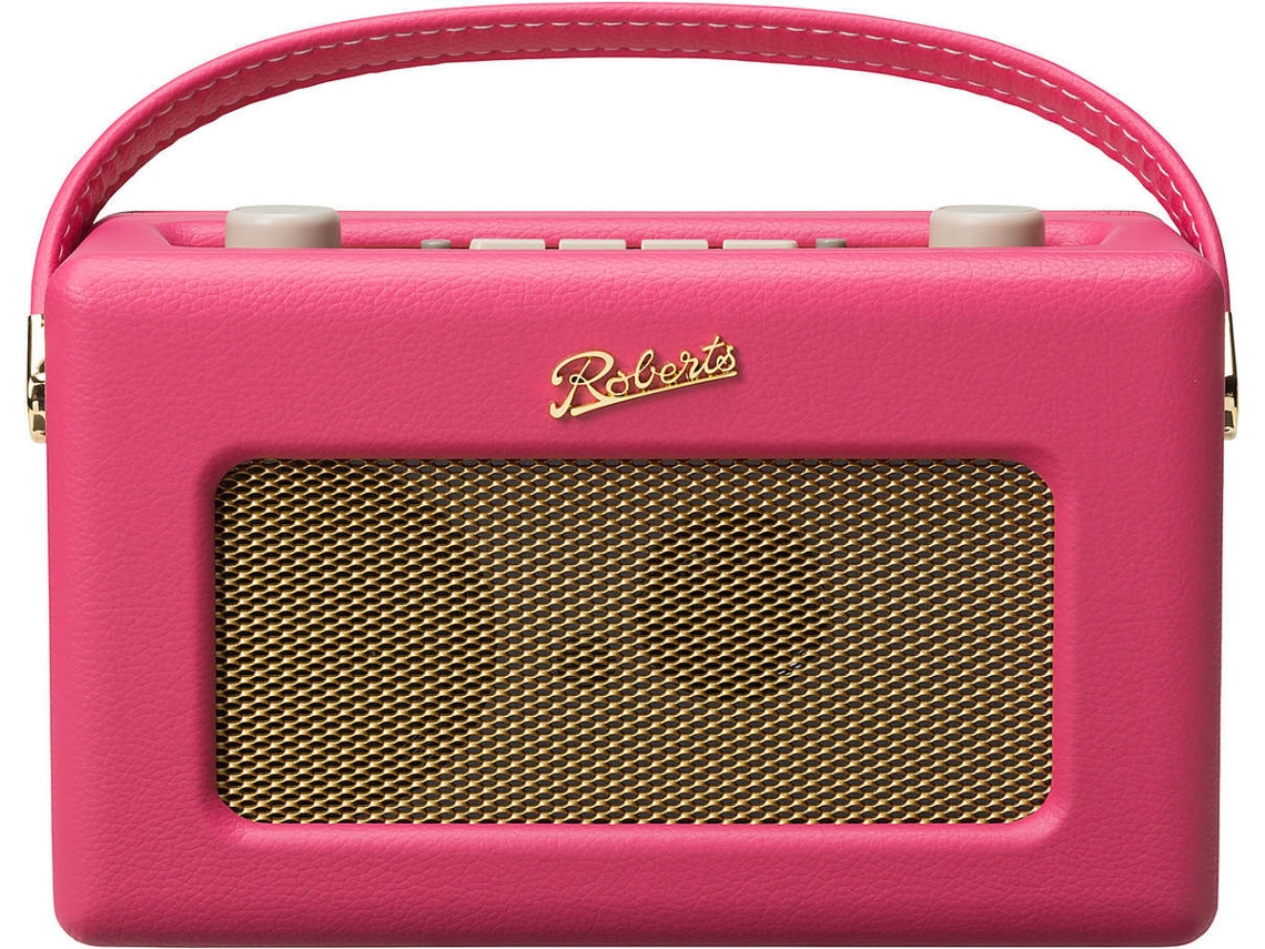Rádio Portátil ROBERTS Revival RD60 Rosa (Digital - FM/DAB/DAB+)