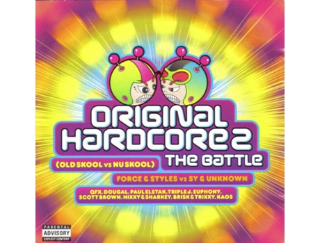 Cd Original Hardcore 2 - The Battle Inspired Recordings