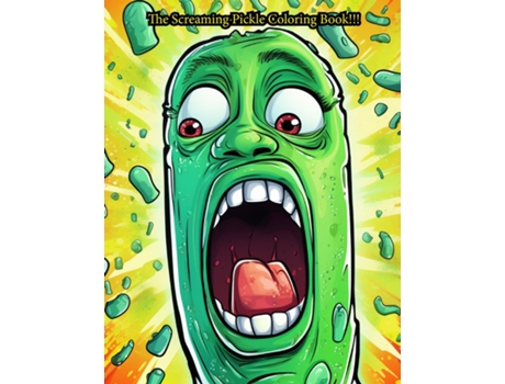 Livro The Screaming Pickle Coloring Book de Alexander M Polhill (Inglês)