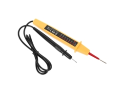Caneta Testadora De Voltagem Veicular Leve De 12v Em Cobre E Plástico