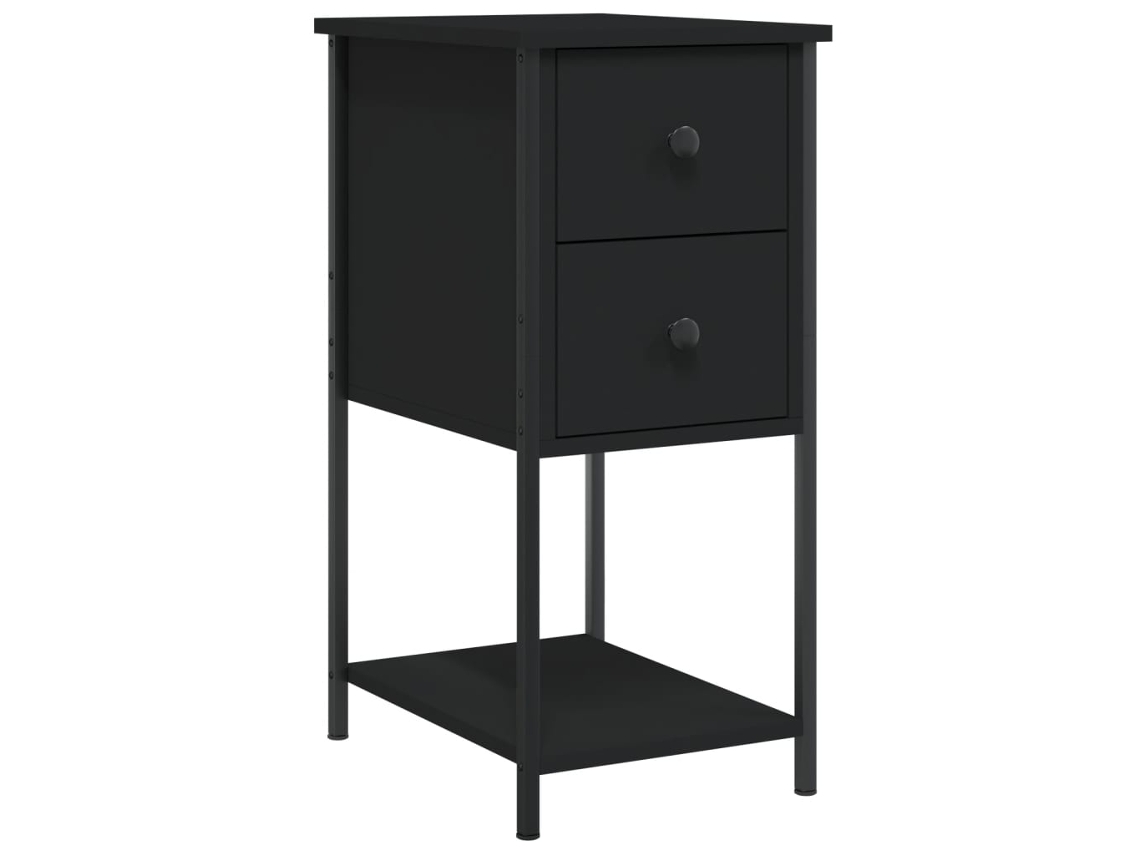 Cabeceira de mesa Madeira Preto MAISON EXCLUSIVE (32x42x70 cm)