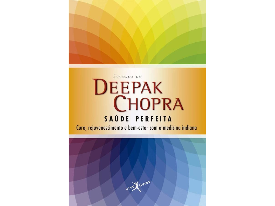 Livro Saúde Perfeita de Deepak Chopra (Português)