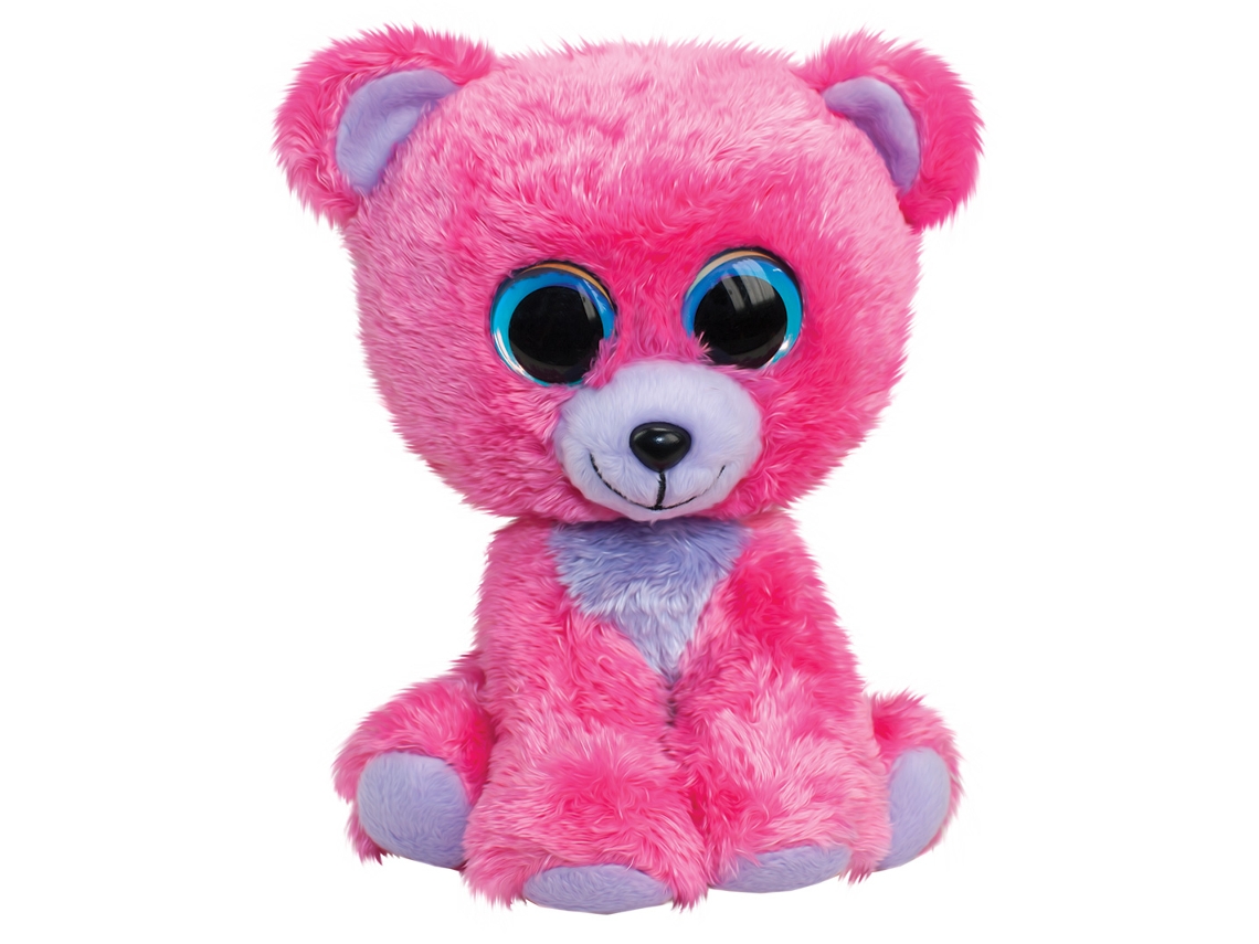 Peluche LUMO STARS Bear Raspberry