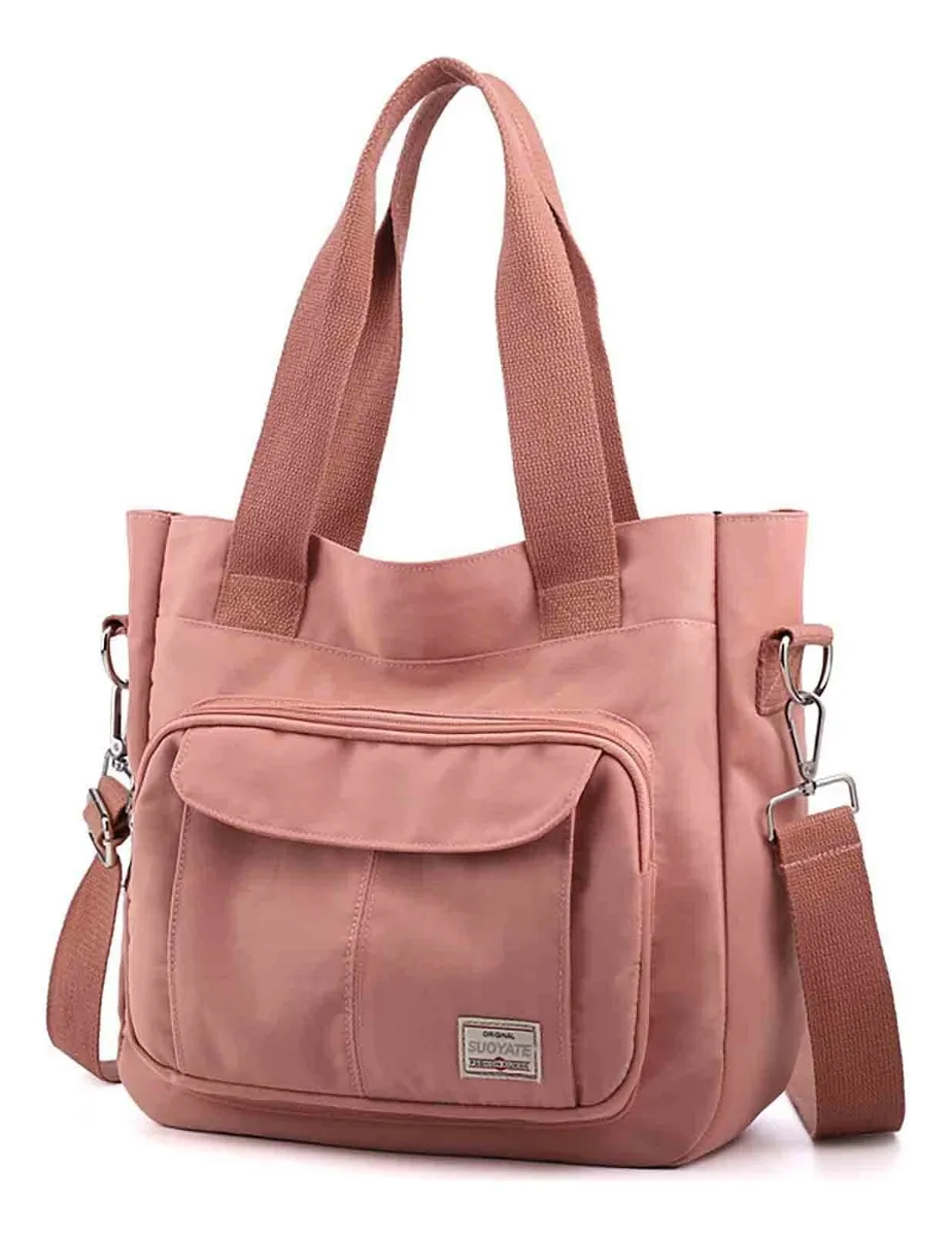Bolsa De Lona Feminina, Bolsa De Ombro Casual De Grande Capacidadevayotoy