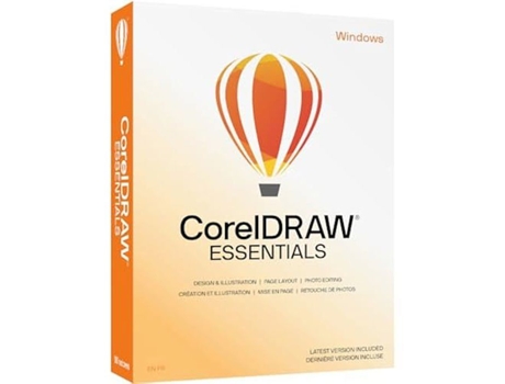 Coreldraw Essentials 2024, Design Gráfico, 1 Aparelho, Entrega Postal Corel