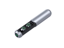 Fone De Ouvido Sem Fio Com Microfone E Chamadas, Cor Prata Ly Ebike