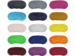 Pacote com 15 Sombras de Olhos Multicoloridas para Viagem e Máscara de Dormir AQUAFORGE