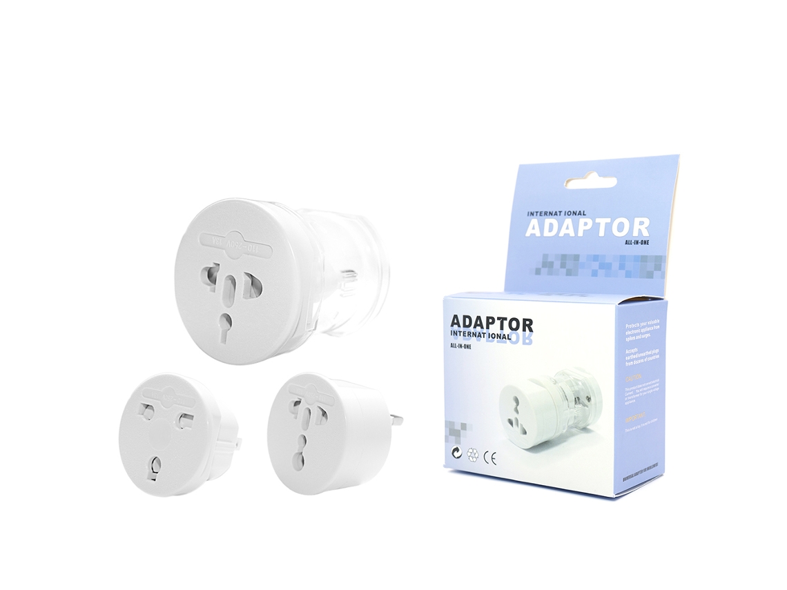 Adaptador de Tomada Universal SKYHE Aitc Branco