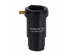 Lente Barlow 5x de 1, 25'' com Revestimento Múltiplo e Rosca M42 para Oculares de Telescópio 31, 7 Mm BRILVIBERA