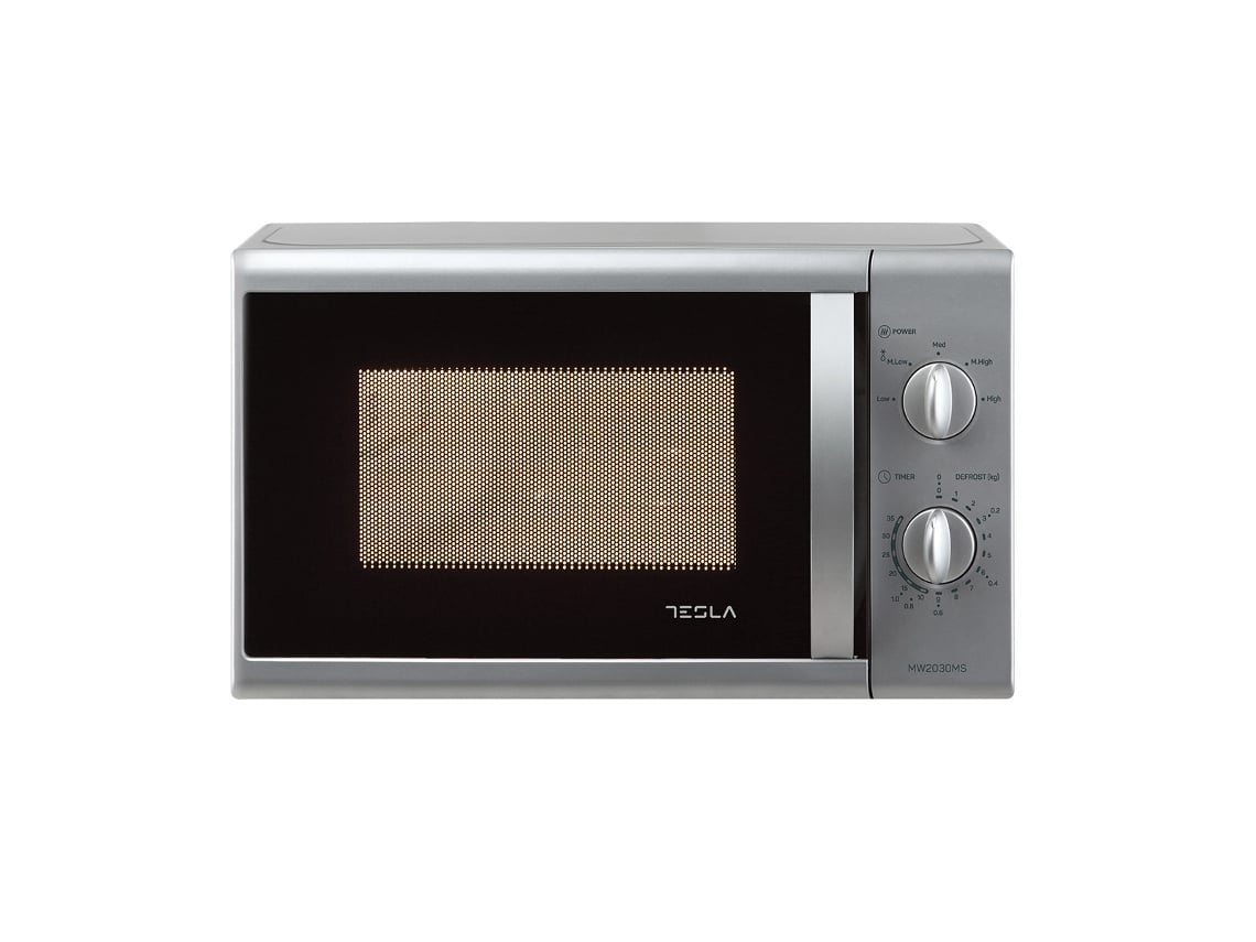 Micro-ondas Solo 20l 700w Prata - Mw2030ms - Tesla
