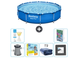 Bestway Piscina Bestway Steel Pro Redonda - 366x76 Cm - 7-peças S285