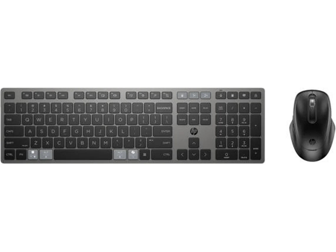 Teclado e Rato HP Sem Fios 720 (Preto)