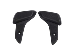 Yuru acessórios para Scooter Vespa Sprint Primavera 50 125 150: Pisos Traseiros de Passageiro em Plástico Abs Preto