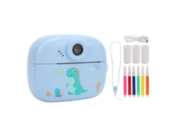 Câmera Digital Infantil Multifuncional 40mp Hd 1080p Zoom Cartoon Câmera Smart De Selfie Brinquedo Rosa