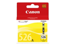 Tinteiro CANON CLI-526 Amarelo (4543B001)