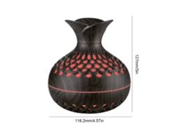 Umidificador de madeira 300ml, atomizador de aromaterapia USB, uso doméstico | MDUG