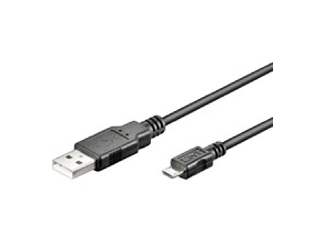Cabo de Dados Goobay (Micro USB B - USB A - 60 cm - Preto)