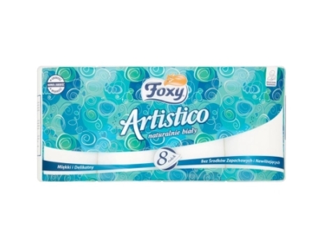 Papel Toalha De Luxo Foxy, 8 Rolos