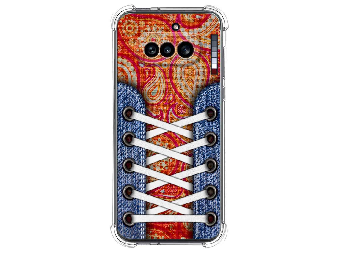 Capa Tumundosmartphone De Silicone À Prova De Choque Para Nothing Phone 4a 5g Design De Tênis 10 Modelos
